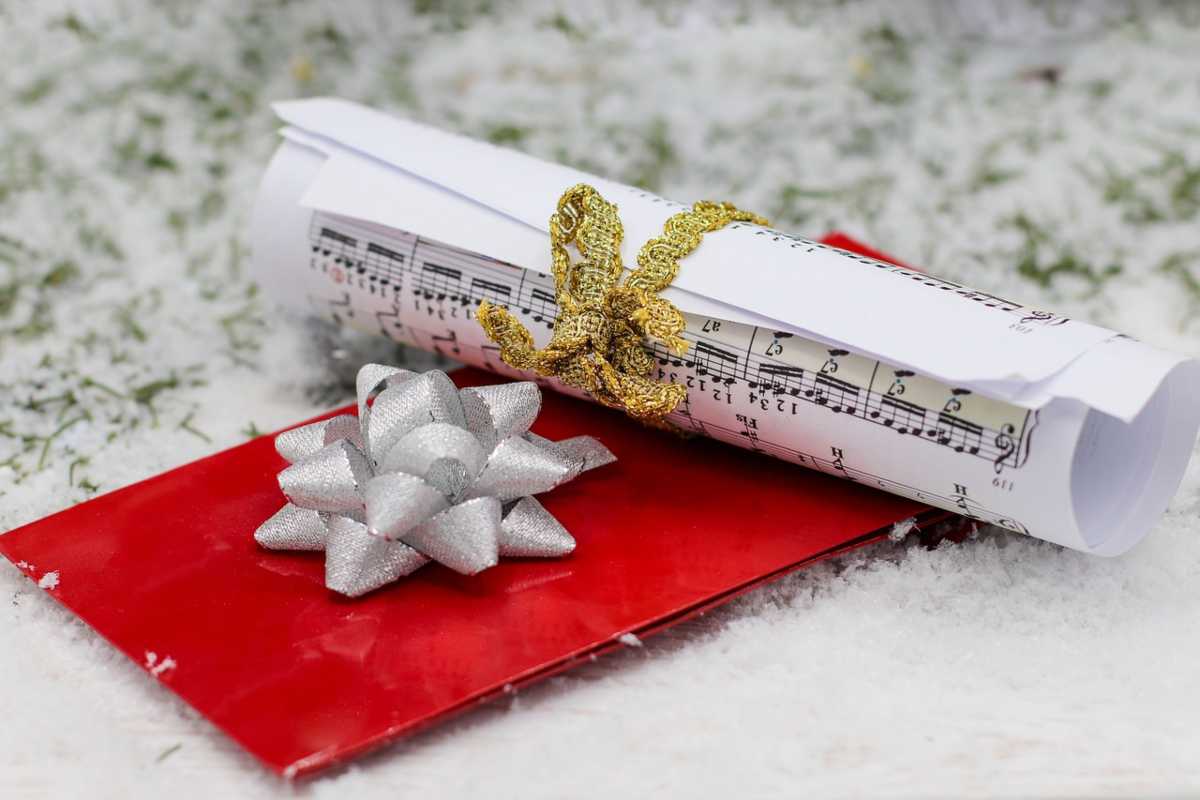 Busta regalo per Natale